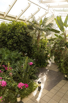 Riverside Glass House in Jephson Gardens in Leamington Spa