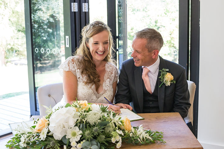 The Woodlands at Hothorpe Hall wedding