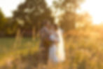 Bride & groom at Bourton Hall wedding
