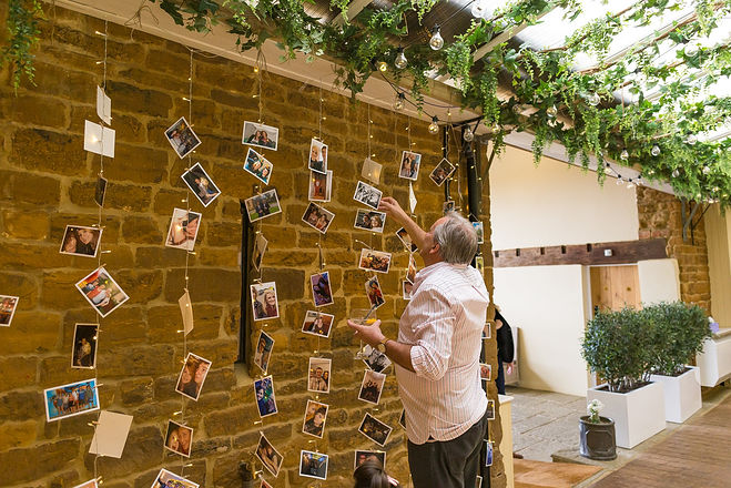 Wedding decor at Crockwell Farm wedding