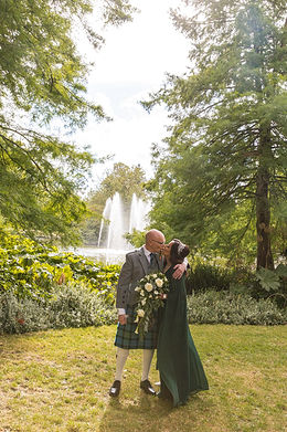 Wedding at Riverside Glass House in Jephson Gardens in Leamington Spa