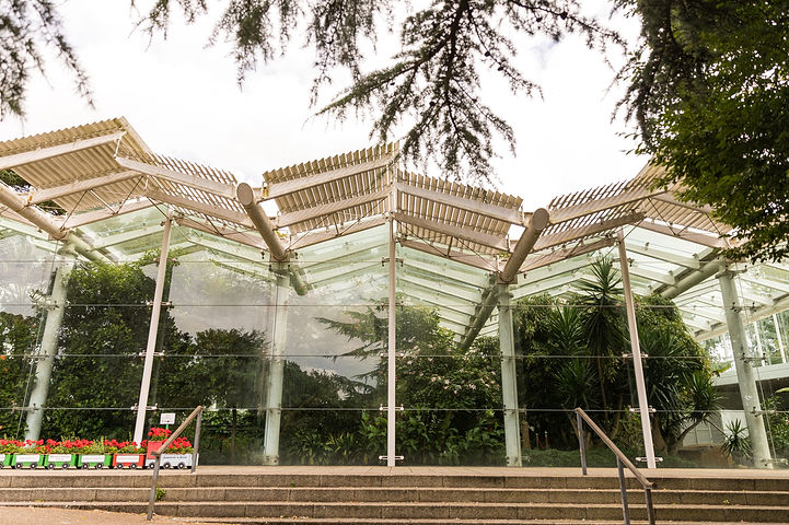 Riverside Glass House in Jephson Gardens in Leamington Spa