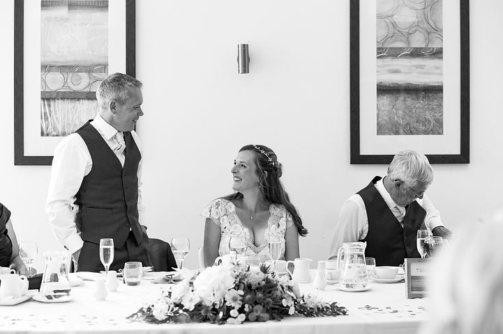 The Woodlands at Hothorpe wedding speehces