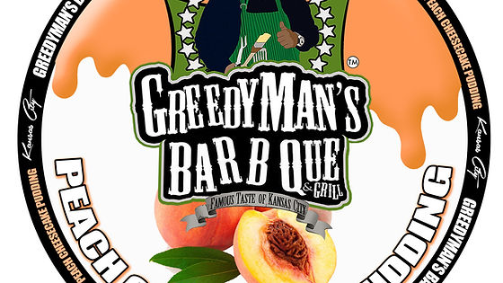 Greedyman's Signature Peach Cheesecake Pudding