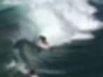 riding a wave