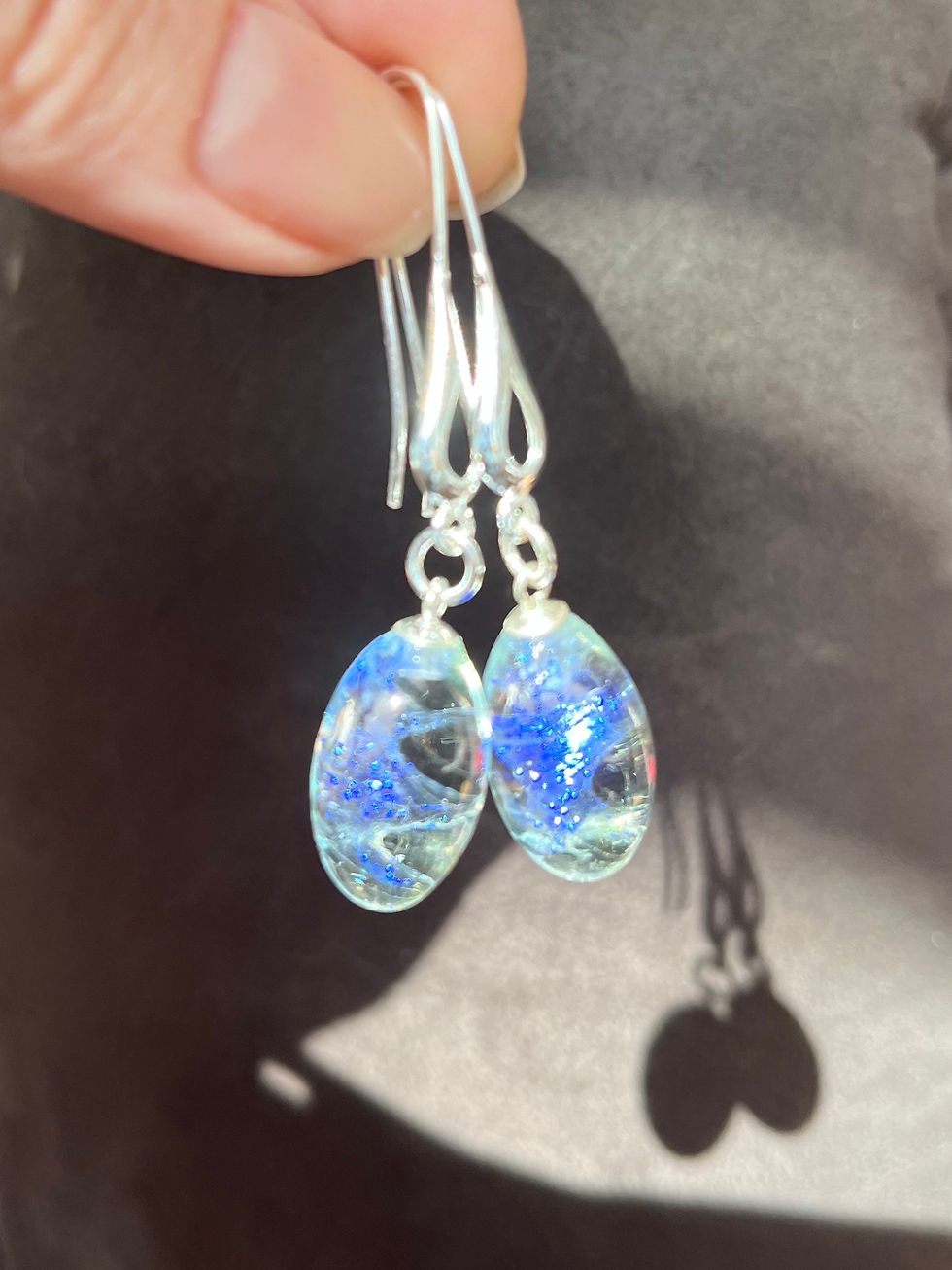 עגילים ספירלה זוהרת קסומה