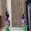 תמונה ממוזערת: עגילי "PEACOCK"  מעוצבים בניפוח זכוכית, עבודת יד