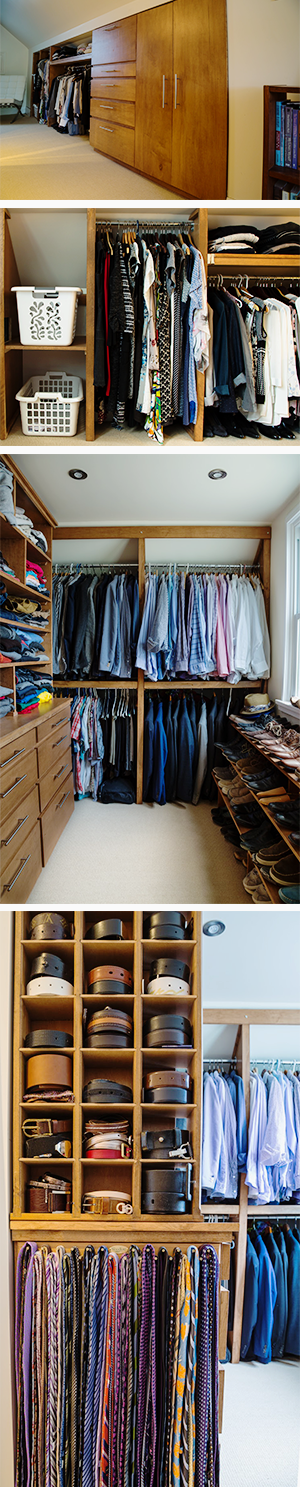 A Custom Organized Closet