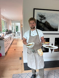 Chef Matt Delivering your meal