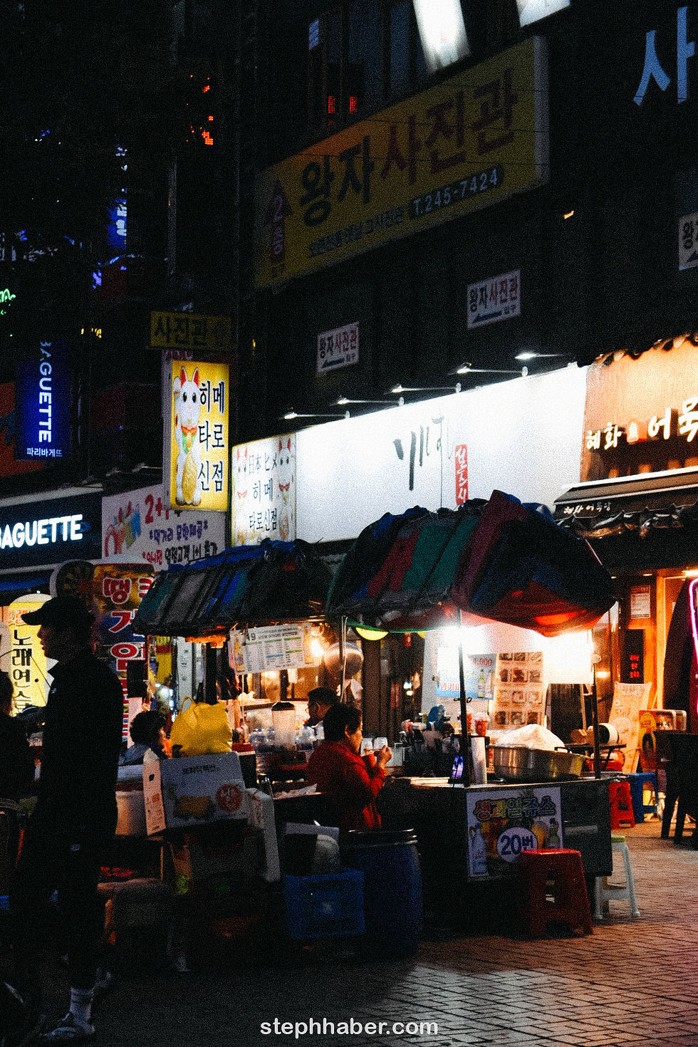 night market BIFF square Busan