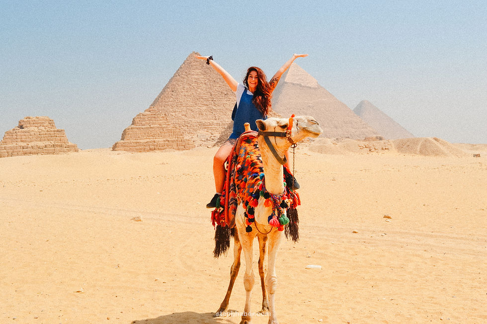 One of the most magical camel rides in Egypt, 2015