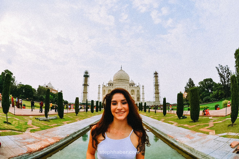 Taj Mahal, India, 2016