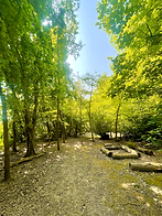 Grasshopper pitch, just a hop from our luxurious facilities.