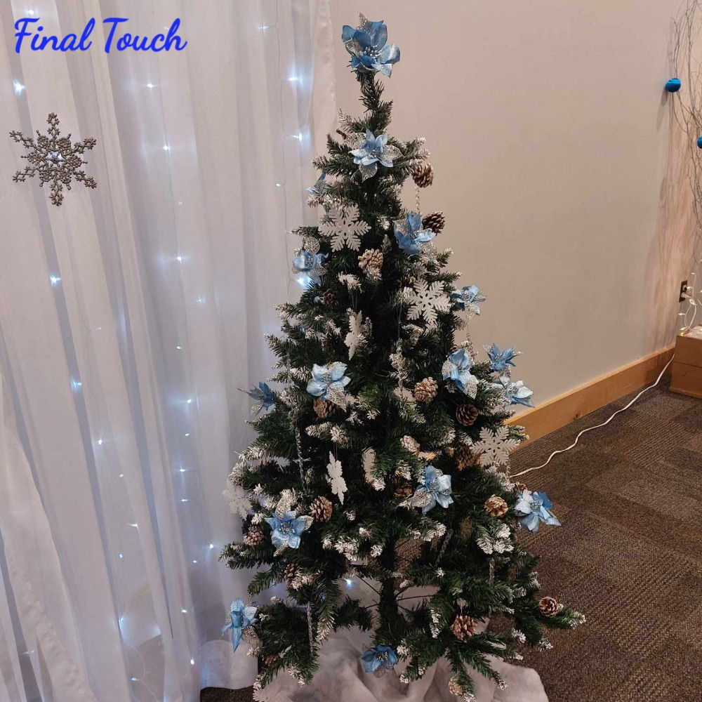 White Christmas Pine Tree ~ Medium