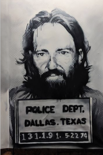 Willie Nelson 1974 Mugshot