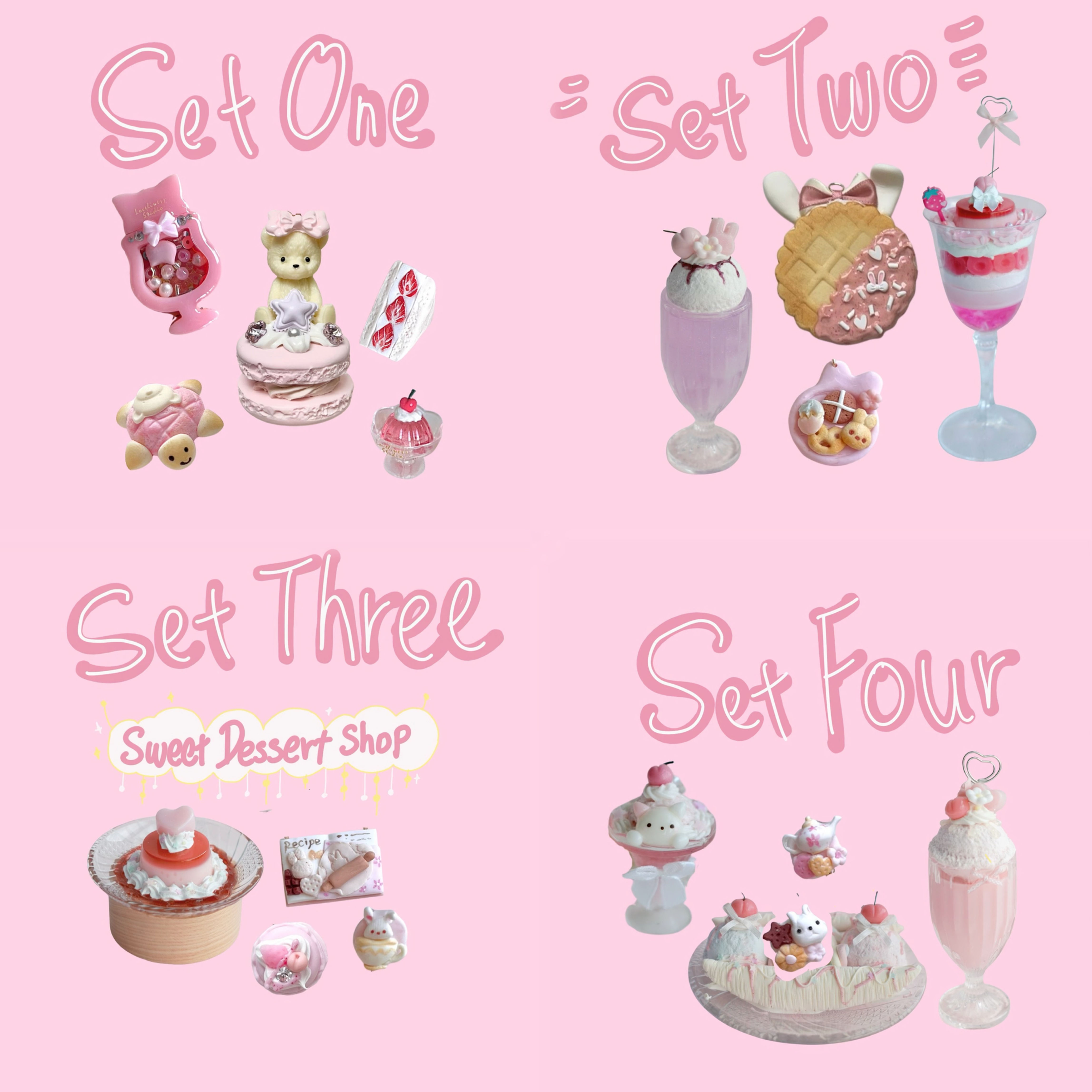 Dessert Shop Sticker Set