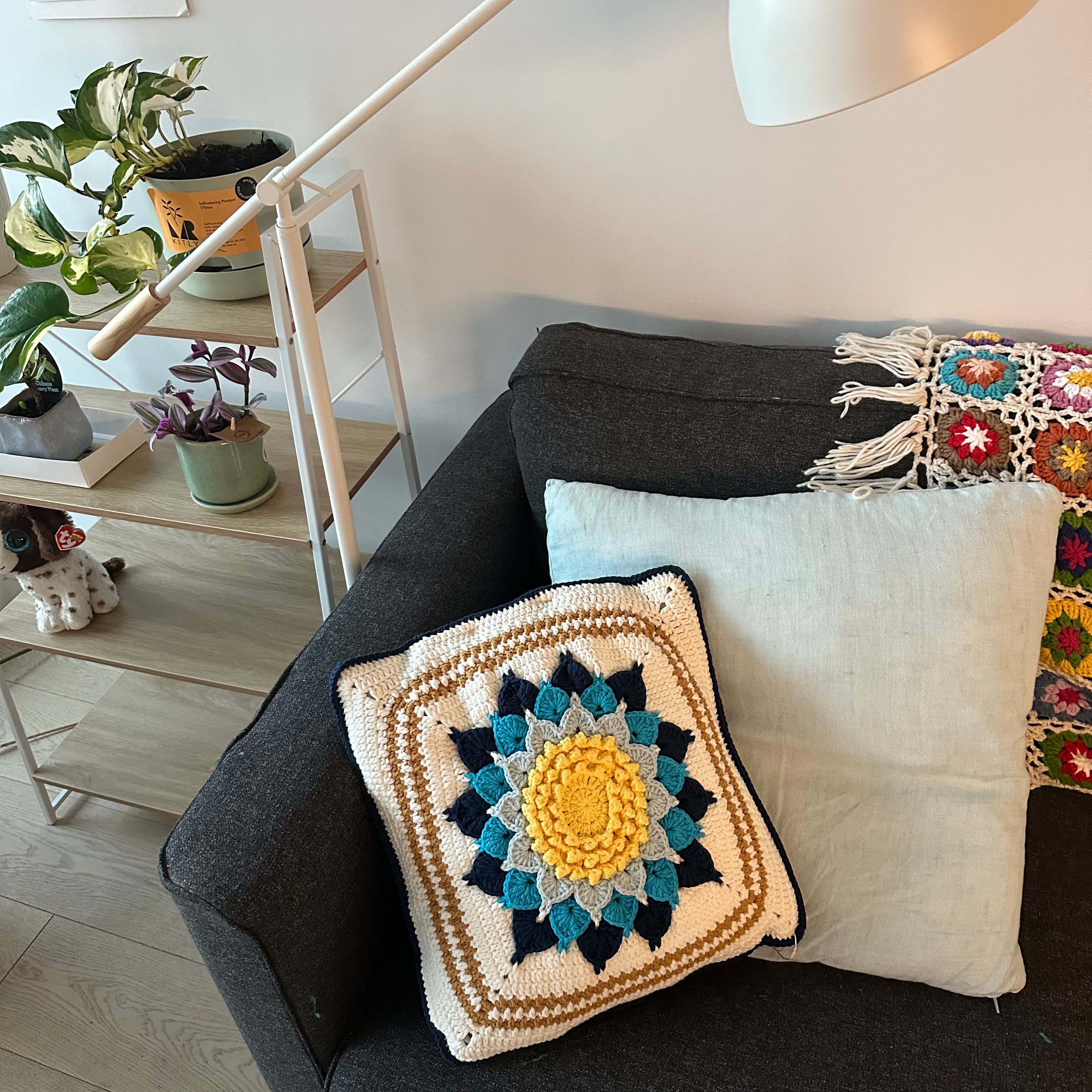 Handmade Crochet Cushion