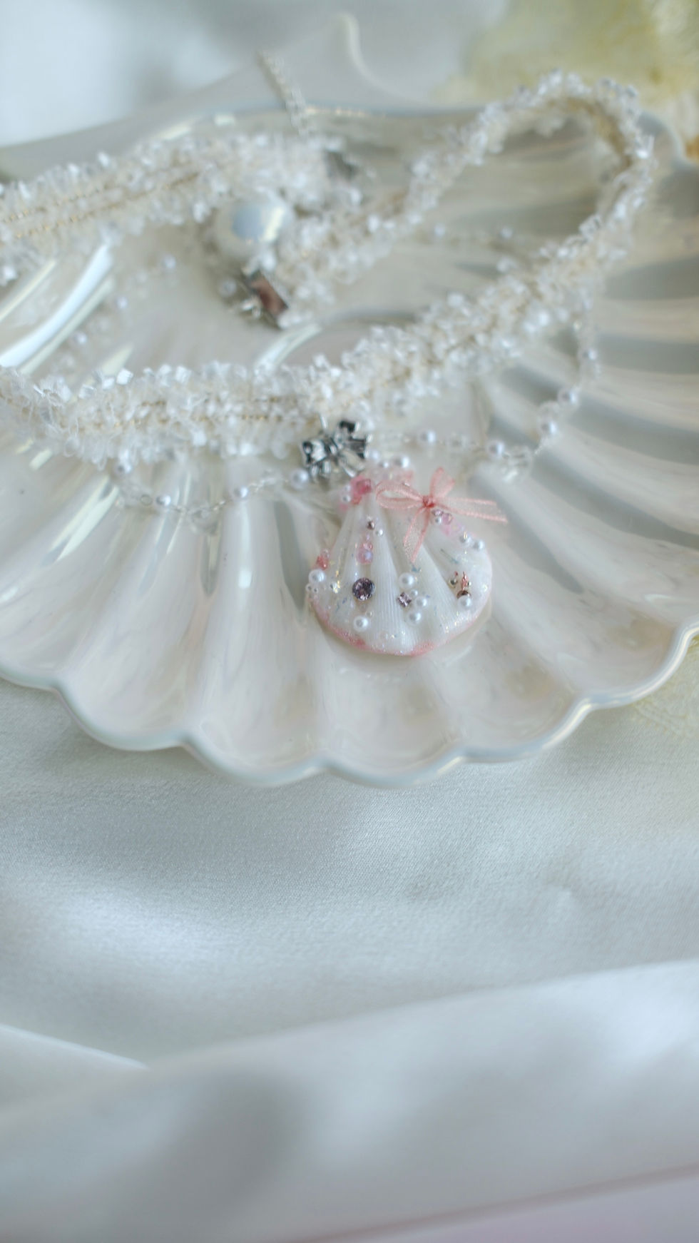 Thumbnail: Melody Shell Choker Necklace |The Mermaid Garden