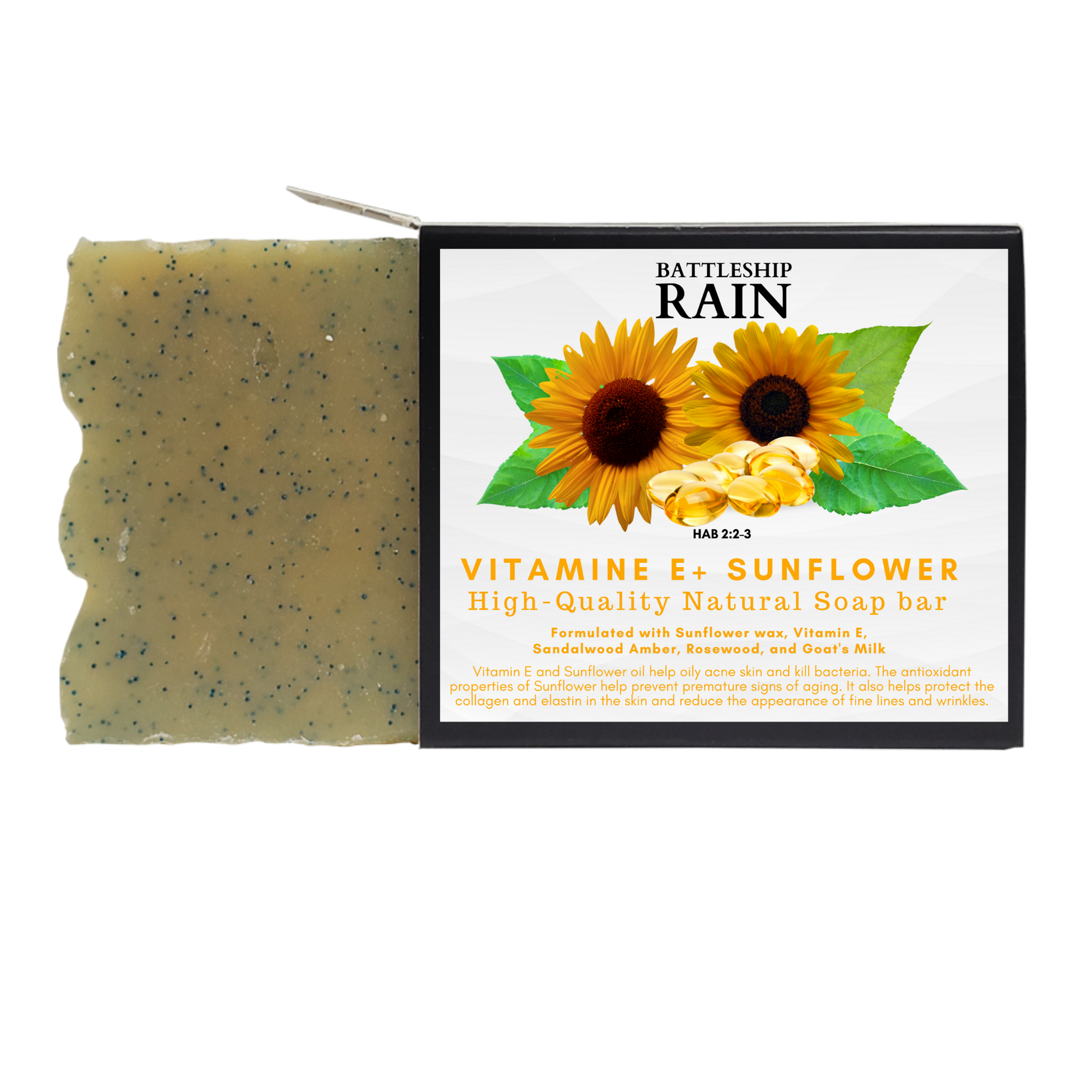 BSR Vitamin E + Sunflower Organic Soap