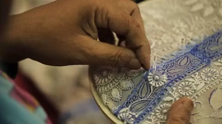  Technique of Chikankari work