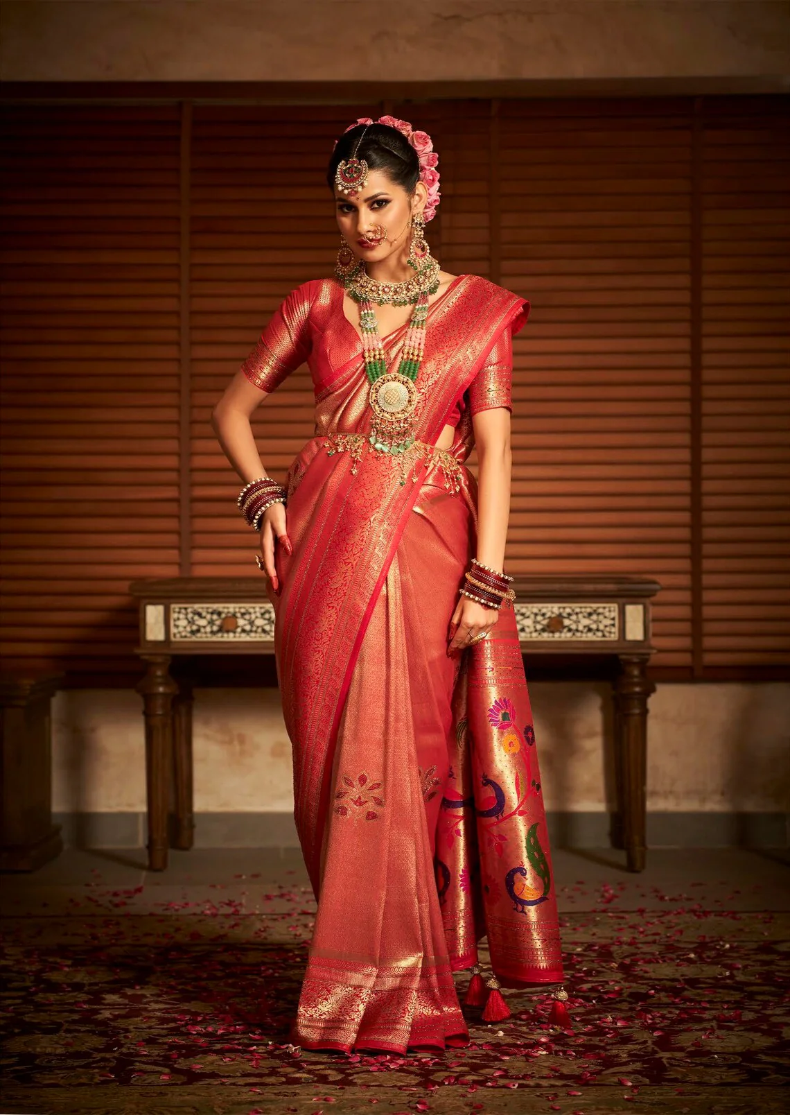 Yeola Paithani Silk Saree for wedding