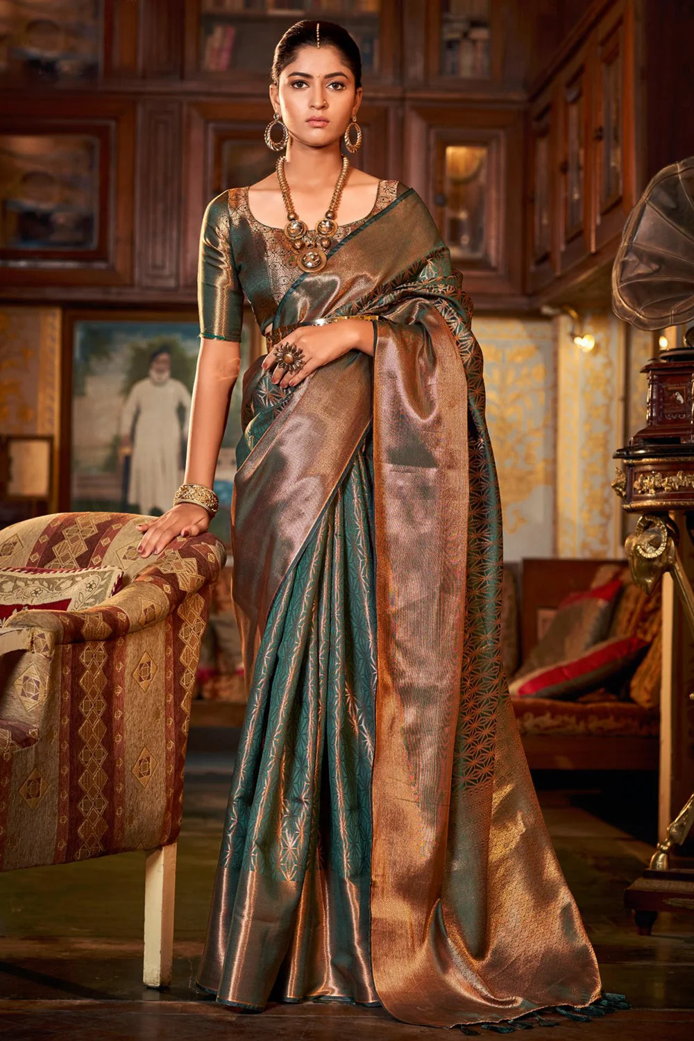 kanjivaram silk saree