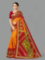 Chandrakhani Bandhani Saree