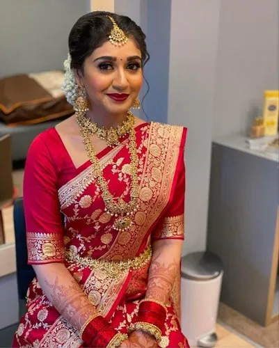 wedding banarasi saree