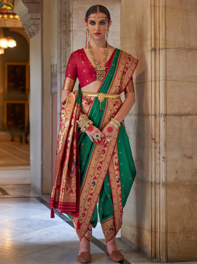 Yeola Paithani Silk Saree for wedding