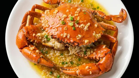 Steamed Meat Crab with Garlic(蒜蓉蒸肉蟹)