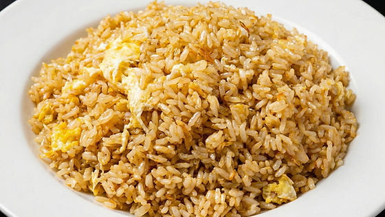Egg White Fried Rice with Conpoy(蛋白瑶柱炒饭)