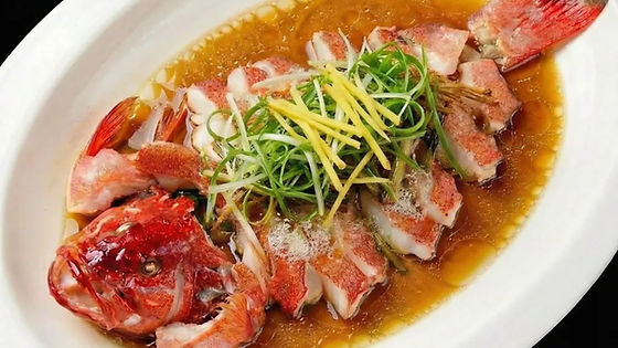 Steamed Hong Kong Grouper(清蒸东星斑 )