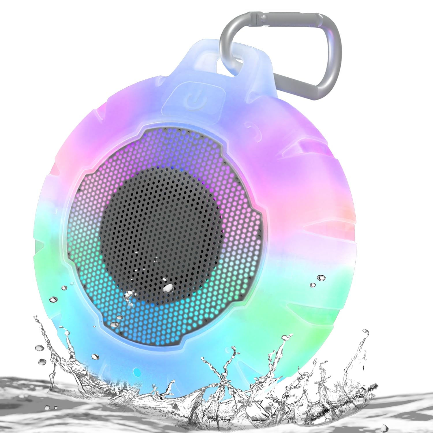 HEYSONG Waterproof Shower Bluetooth Speaker Durable Portable Speaker with HD Sou