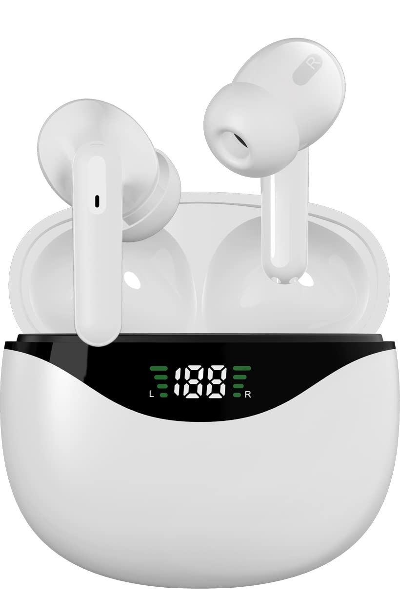 Wireless EarbudsAir Buds Pod Bluetooth 5.3 Headphones Noise Cancelling Air Bud P