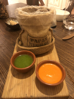 bread and dips