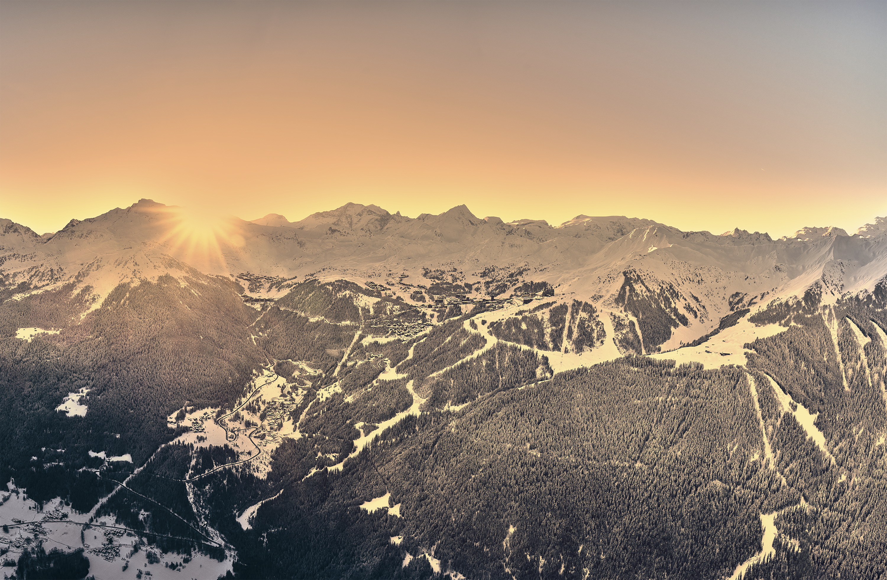 Poster La Plagne - Paraiski