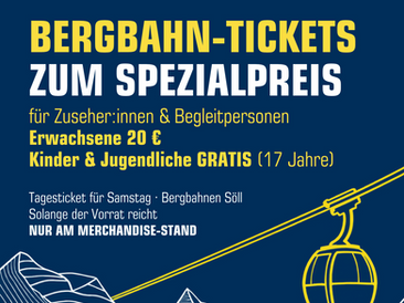 BERGBAHN-TICKETS zum Spezialpreis