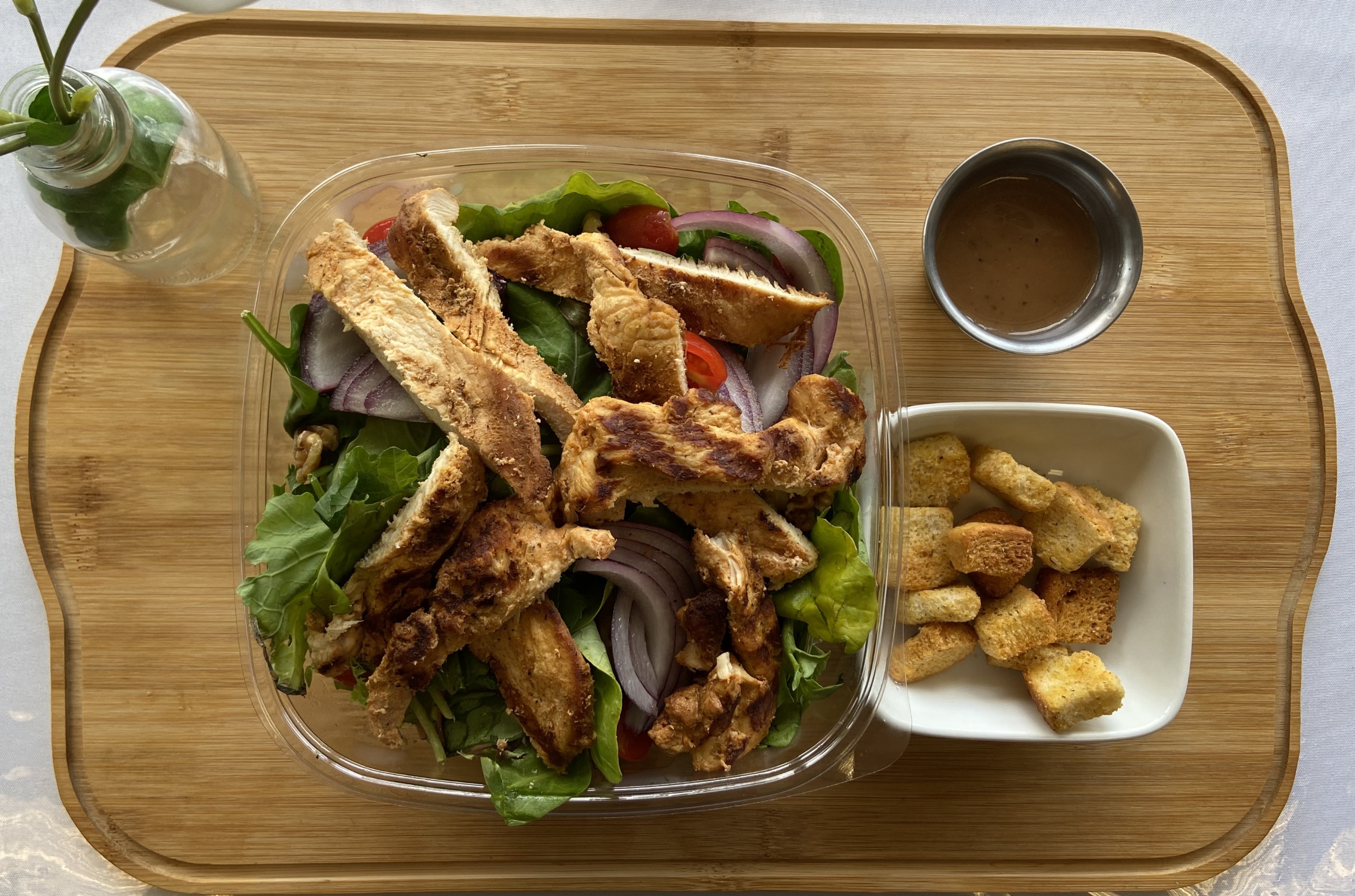 Arranged Food and Objects