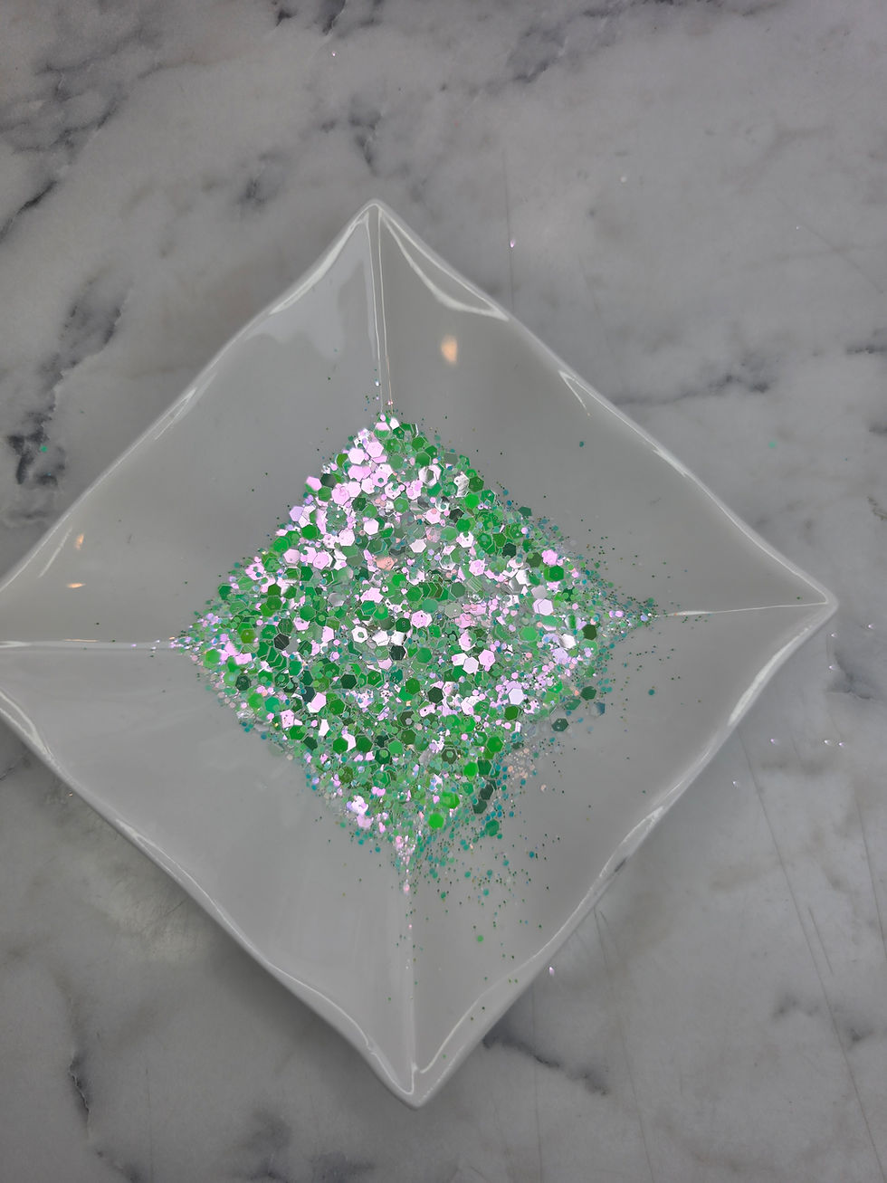 Thumbnail: To infinity and beyond -  High Sparkle Mirror Chunky Glitter 2oz (Green Tones)