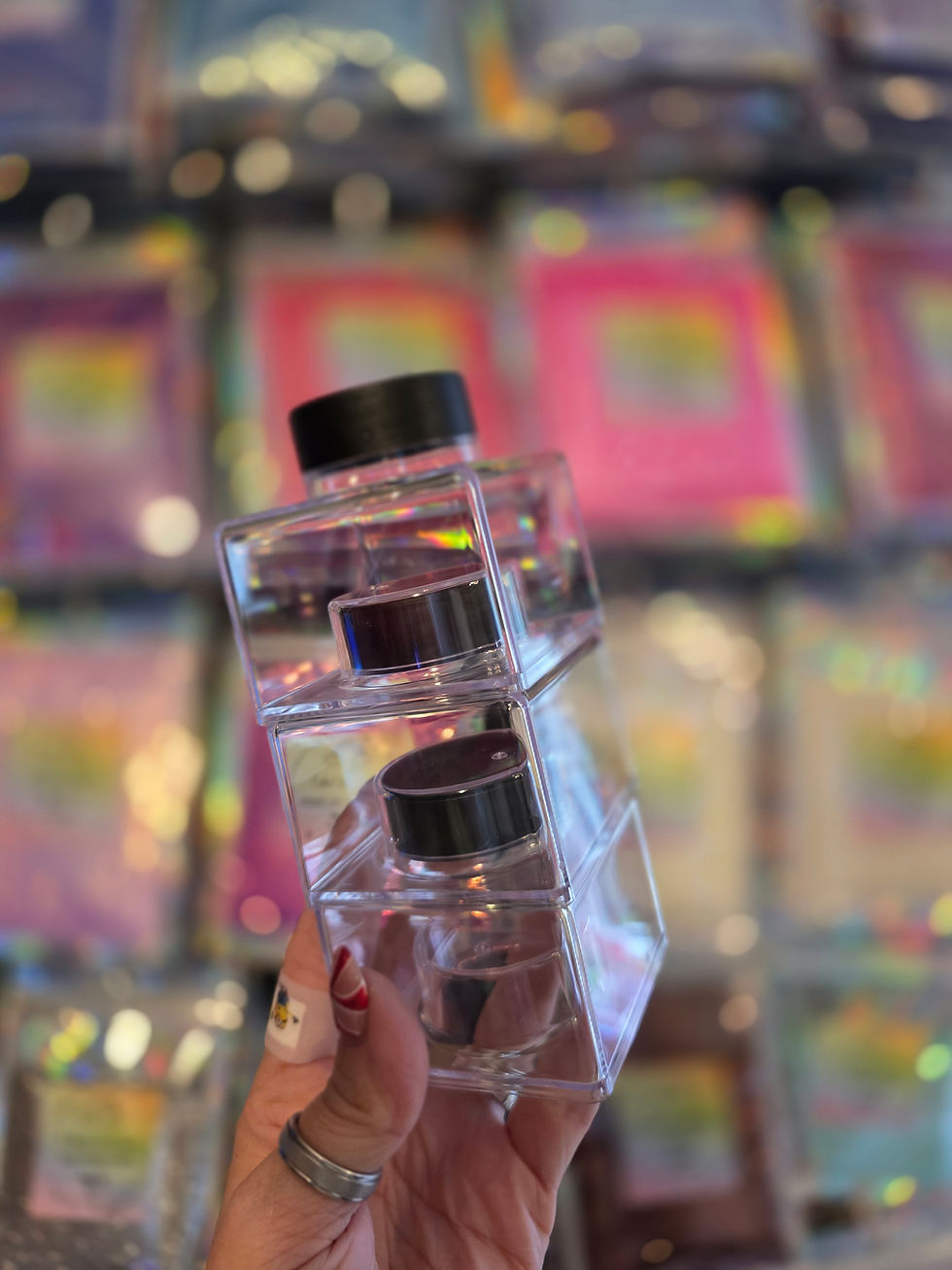 Thumbnail: Stackable Glitter Pots - Empty 