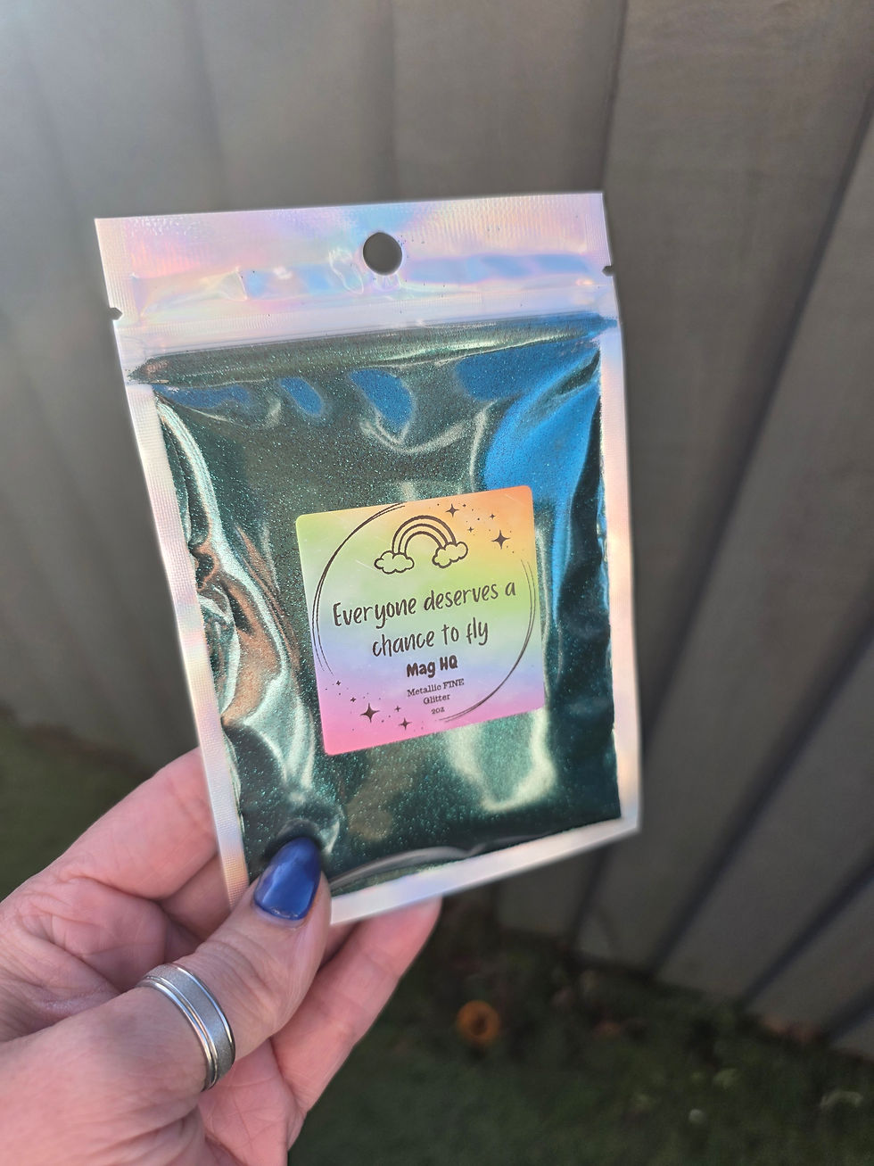 Thumbnail: Everyone deserves a chance to fly - FINE Glitter 2oz (Dark Green)