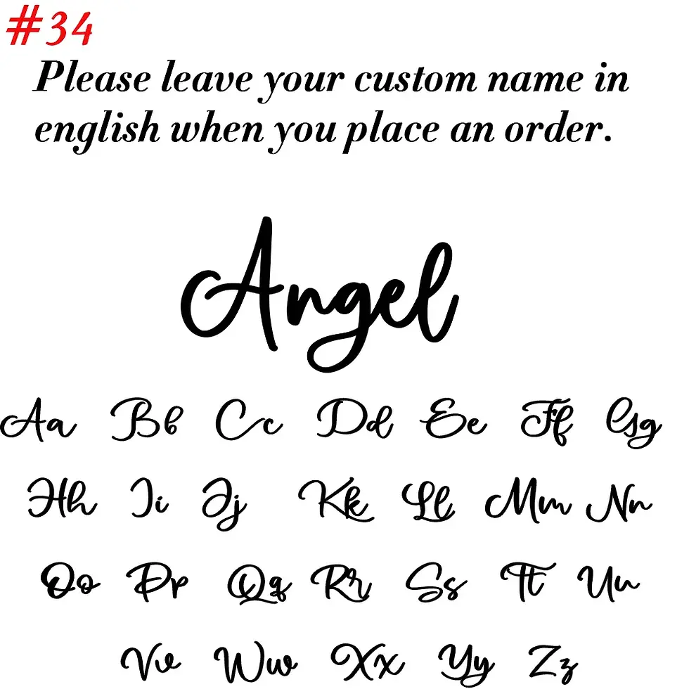 Thumbnail: Custom Name Necklace for Women Jewelry Men Chain Choker Collar Personalizado