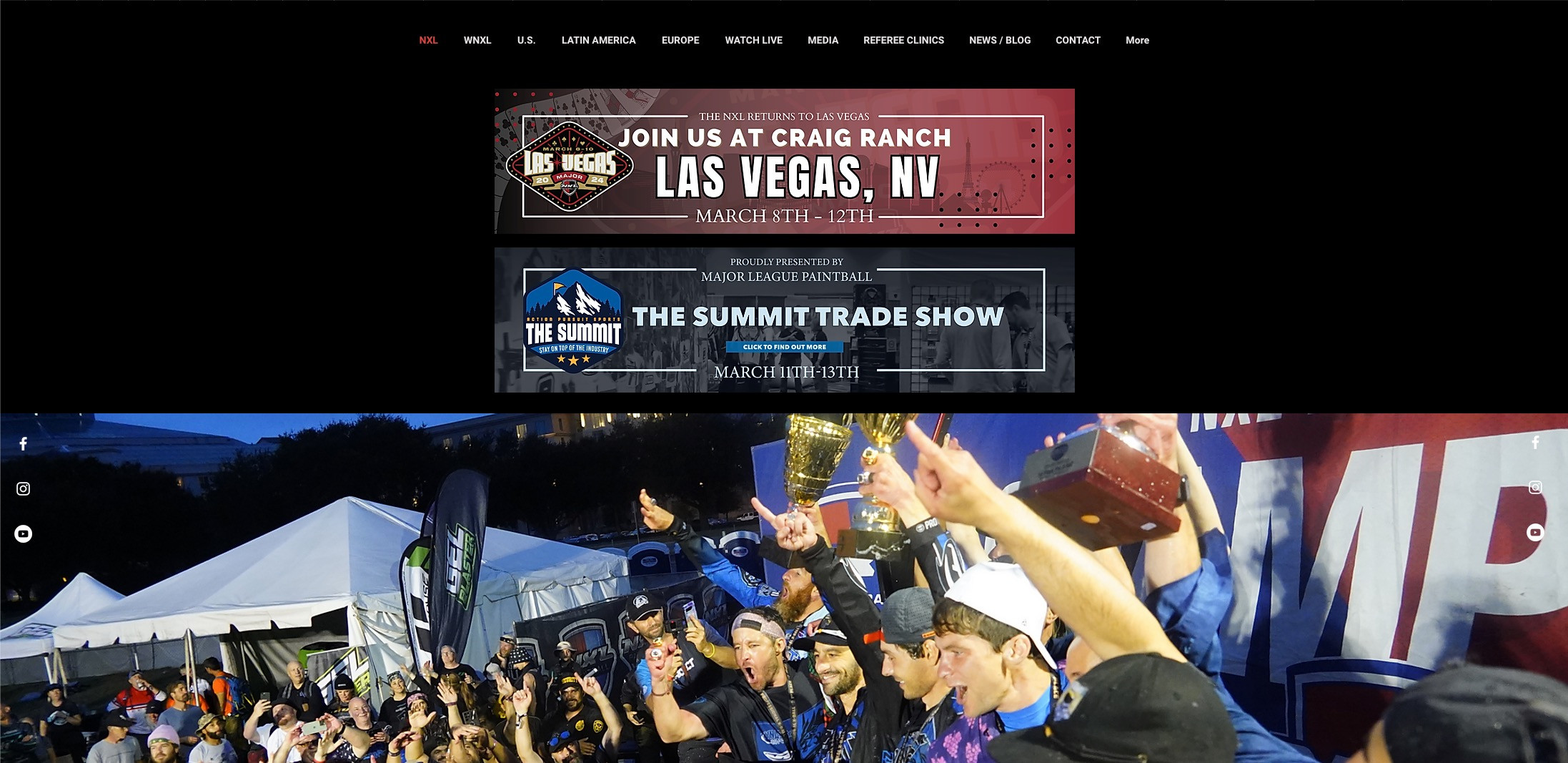 National Xball League Pro Paintball Circuit