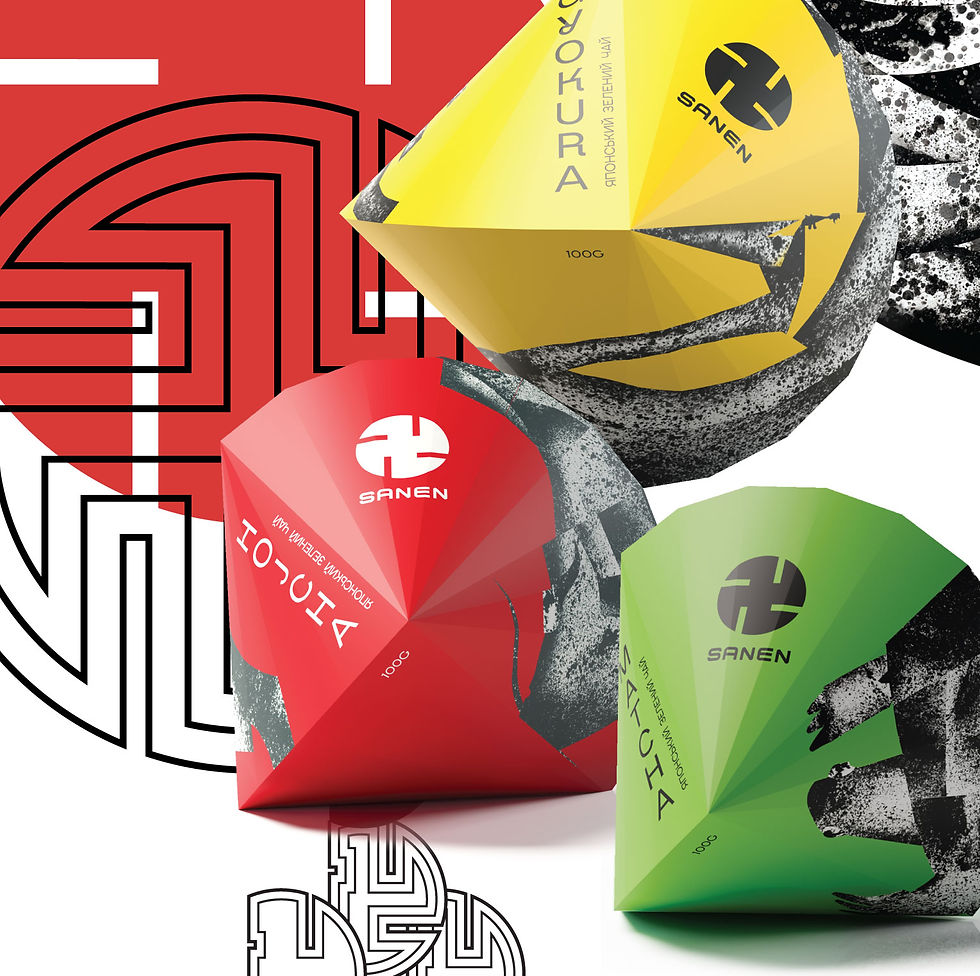 Tea Japanese packaging design