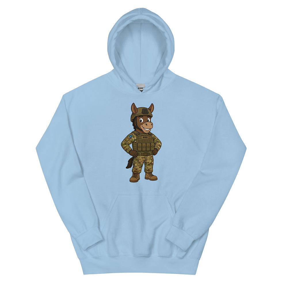 Thumbnail: Mike The Mule Unisex Hoodie copy copy