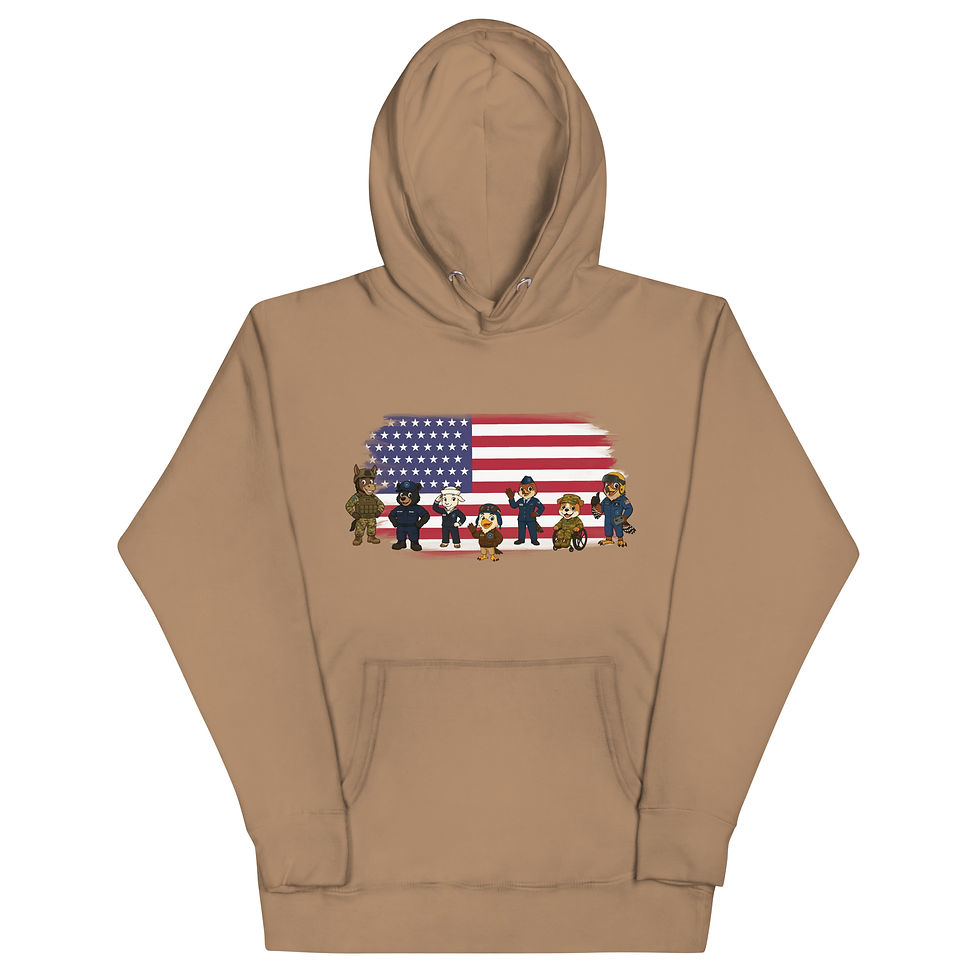 Thumbnail: SOCW Heroes Premium Unisex Hoodie