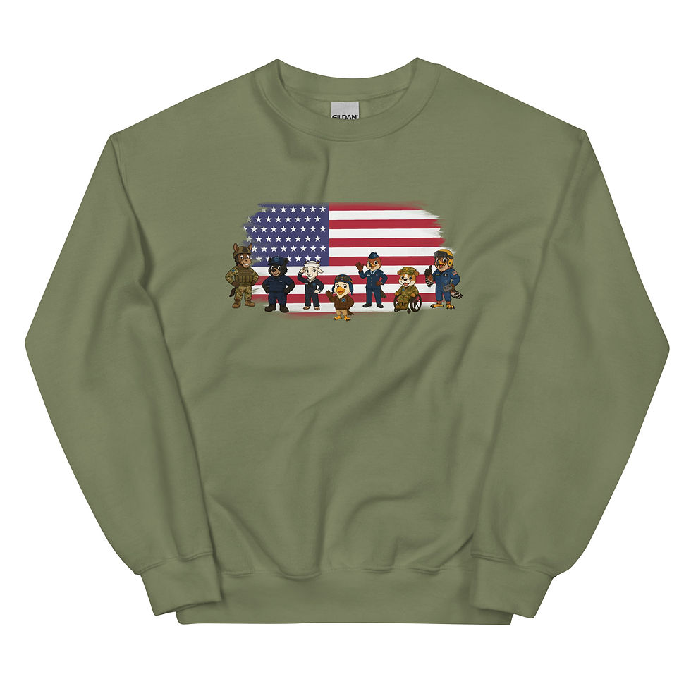 Thumbnail: SOCW Heroes Unisex Sweatshirt copy