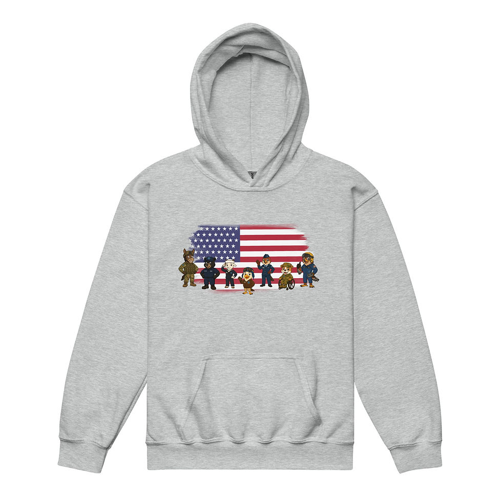 Thumbnail: SOCW Heroes Youth heavy blend hoodie