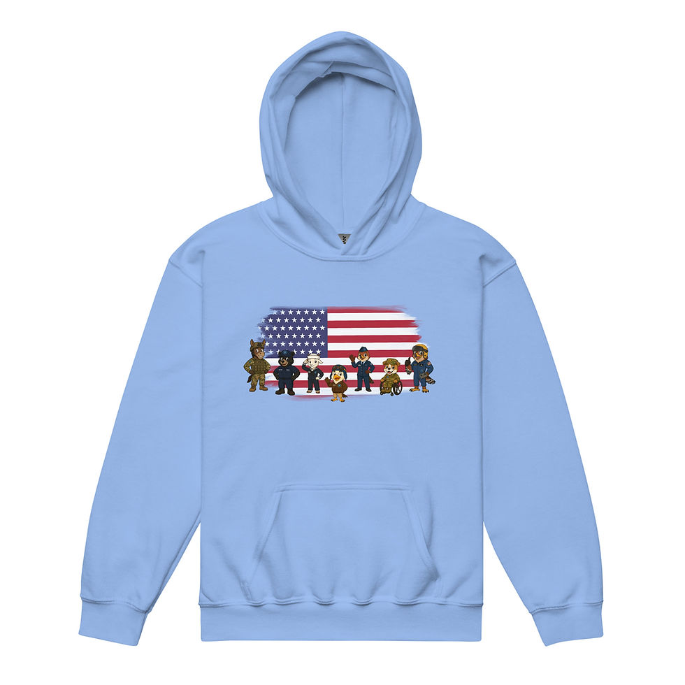 Thumbnail: SOCW Heroes Youth heavy blend hoodie