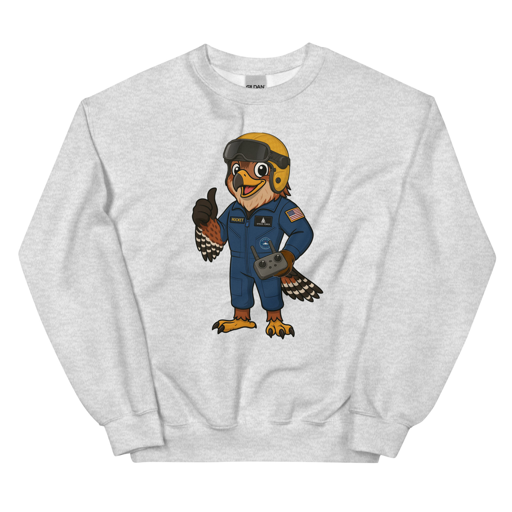 Rocket The Red Hawk Unisex Sweatshirt